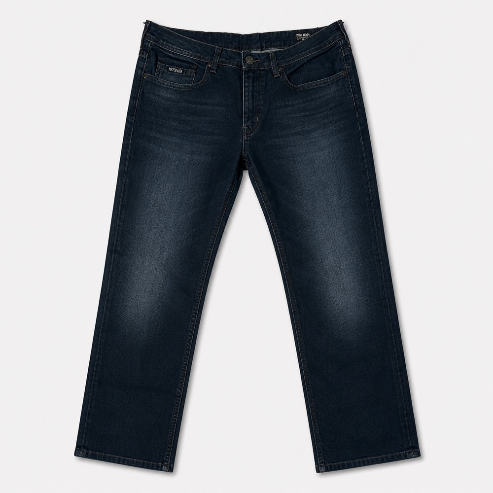 Buffalo David Bitton Ash-X Skinny Stretch Jeans Mens 34x30 Dark Wash Denim